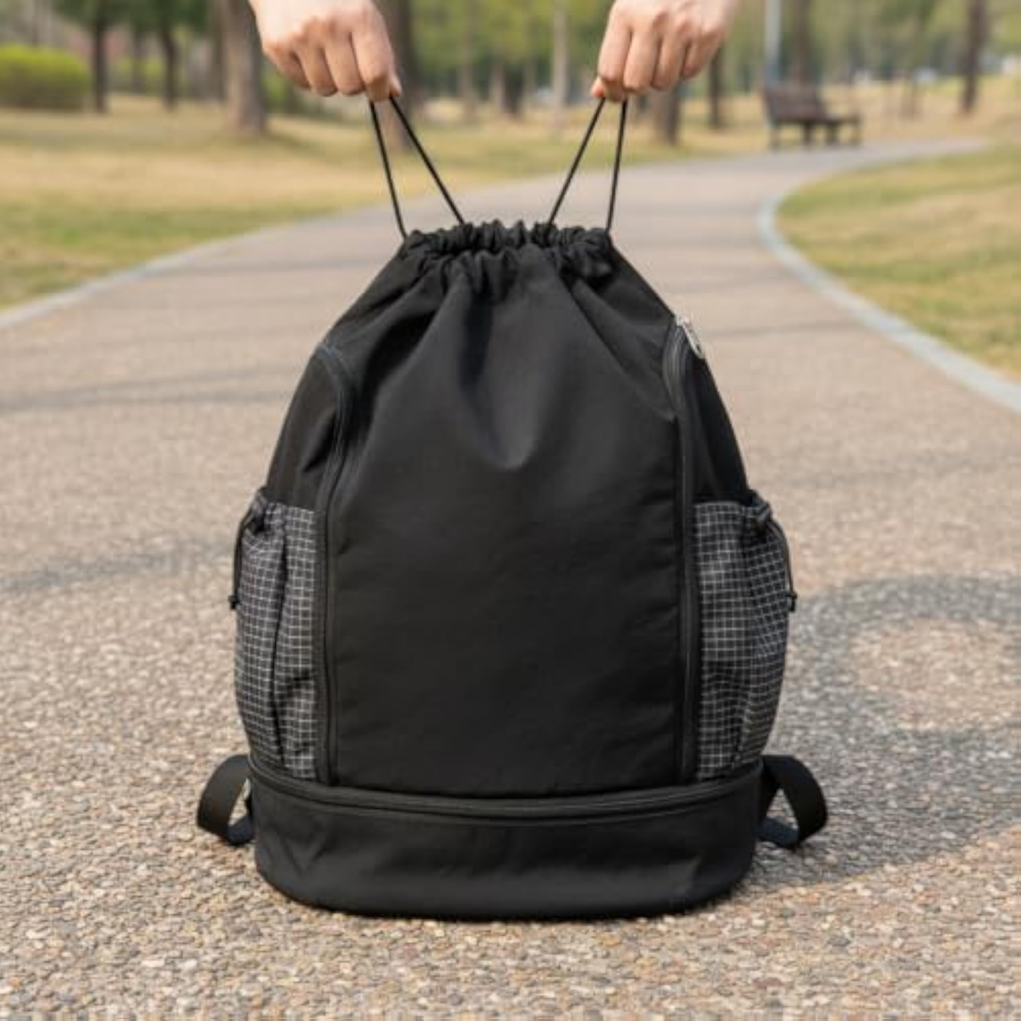 Drawstring Cinch Backpack for Sports, Gym, and Outdoor Activities